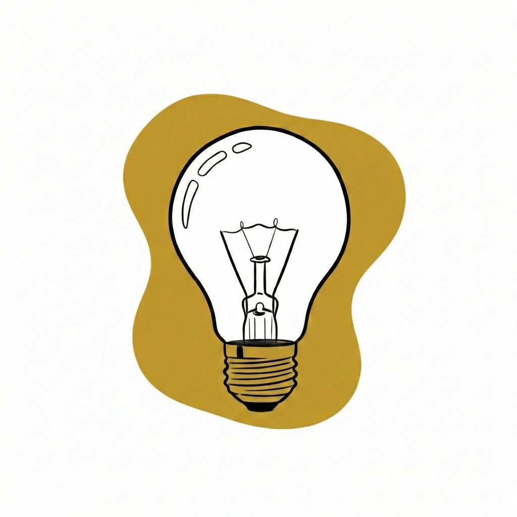 Light bulb illustration